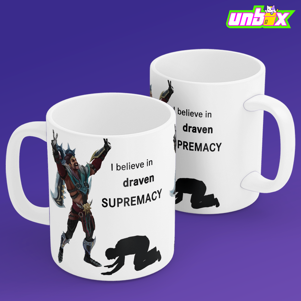 Кружка Draven supremacy Дрейвен Лига Легенд