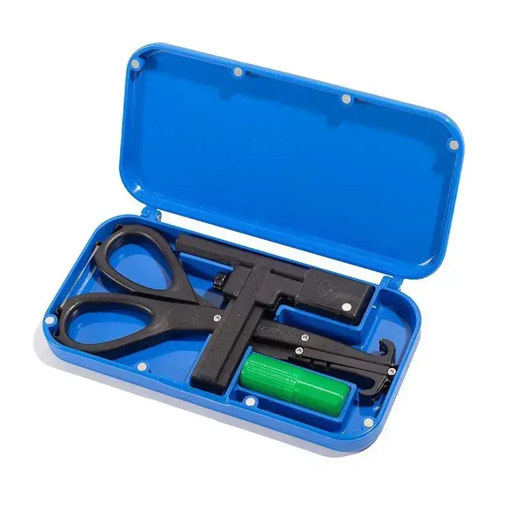 Кольцестав и вырезалка для натяжных потолков / для внутренней вклейки колец / вставщик и ножницы