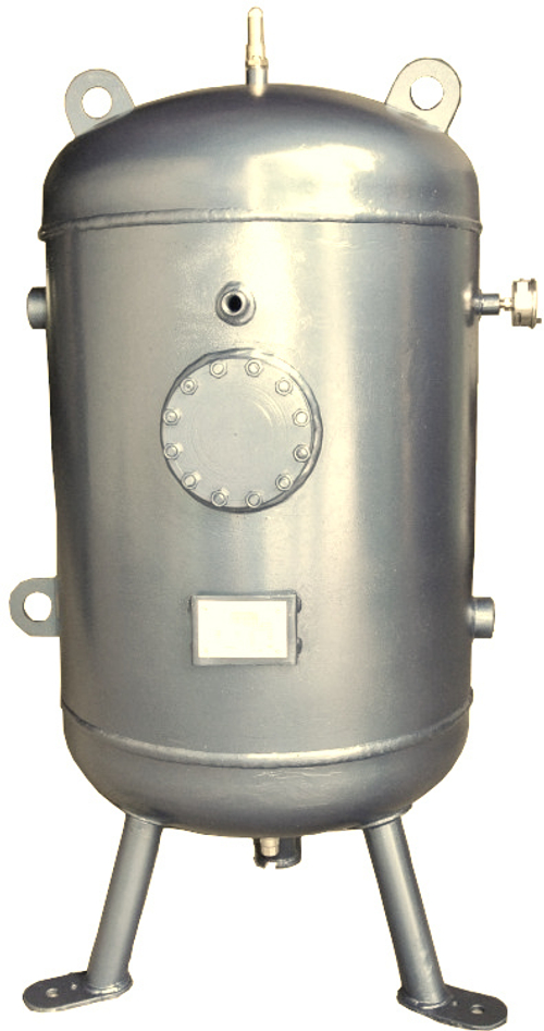 Оцинкованный вертикальный воздушный ресивер dnt рв 50 10 бар