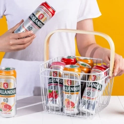 Пиво безалкогольное Hollandia светлое фильтрованное пастеризованное, 0,45 л