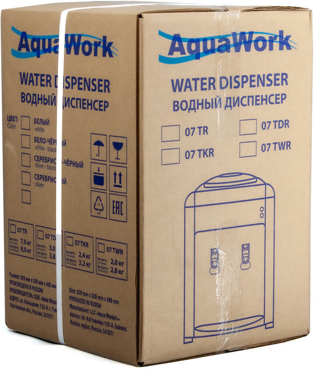 Настольный кулер для воды Aqua Work 0.7-TDR (white/black)