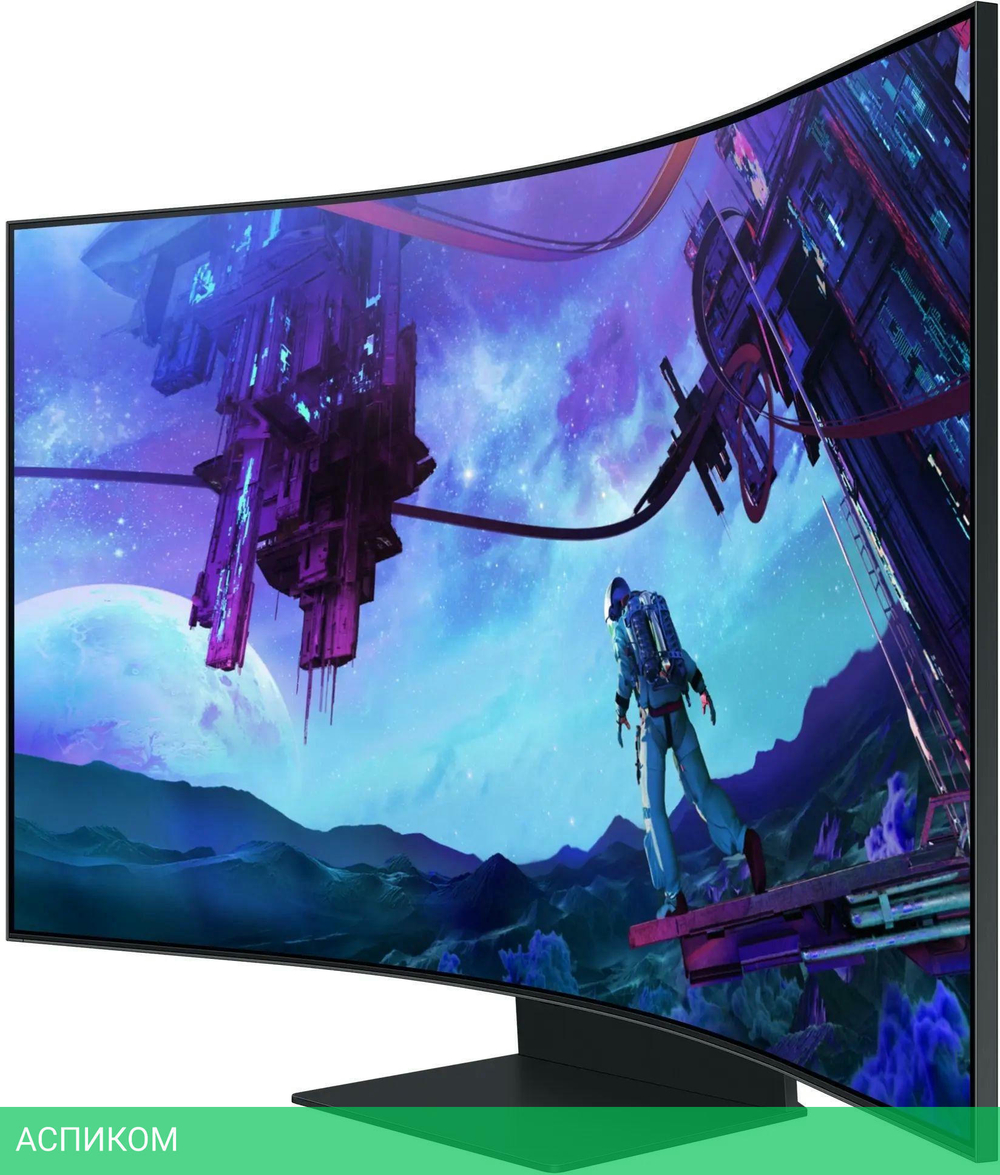 Монитор Samsung Odyssey Ark S55CG97WNI черный (LS55CG97WNIXCI)