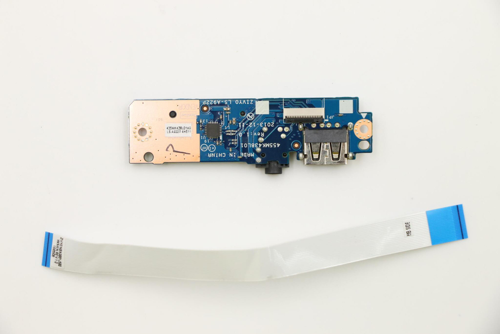 Плата USB, Audio, Card reader (sub board) для ноутбка Lenovo Yoga 2 13, с кабелем (90005914), оригинал