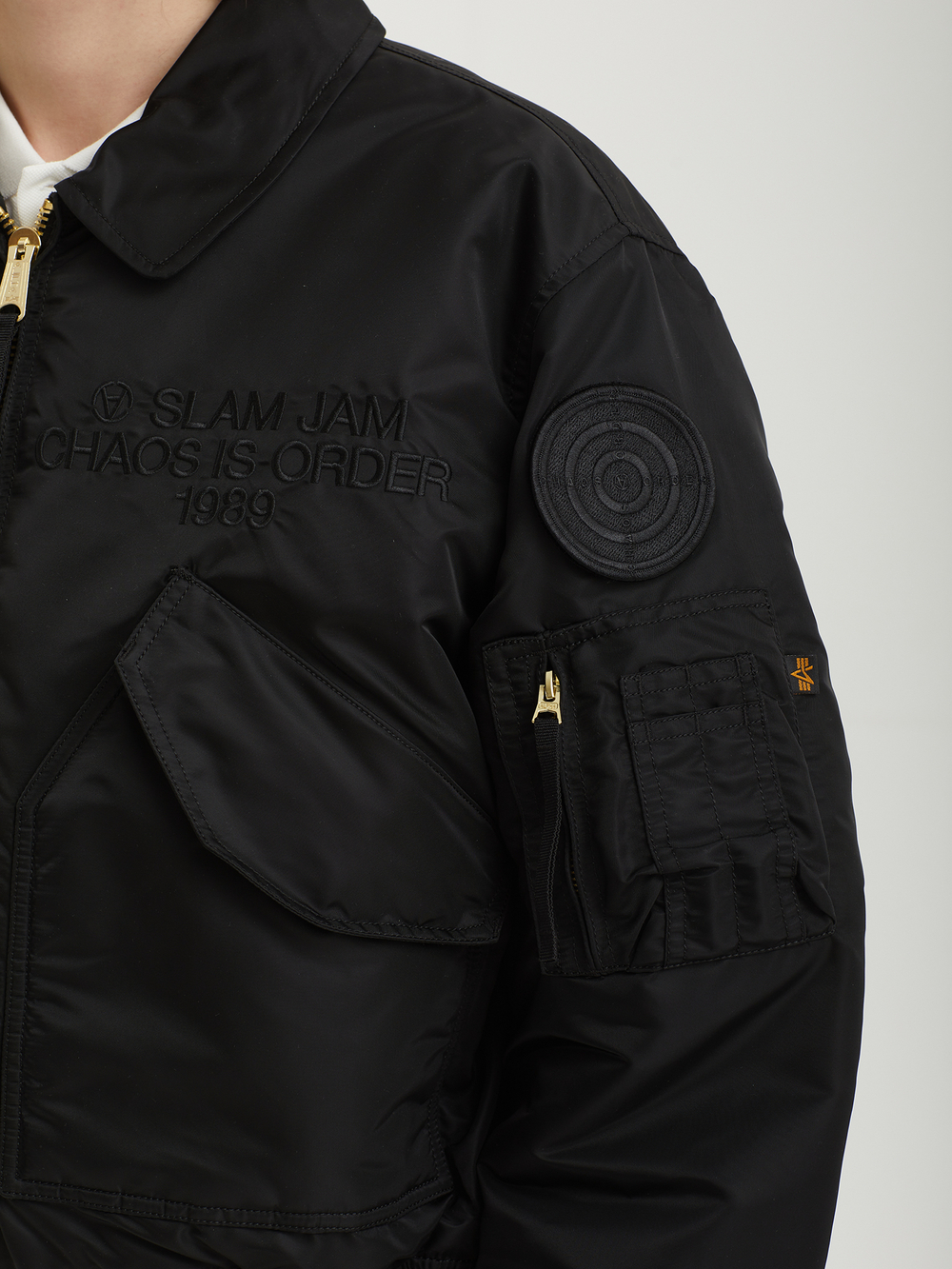 Мужской Бомбер Slam Jam X Alpha Industries Cwu-45
