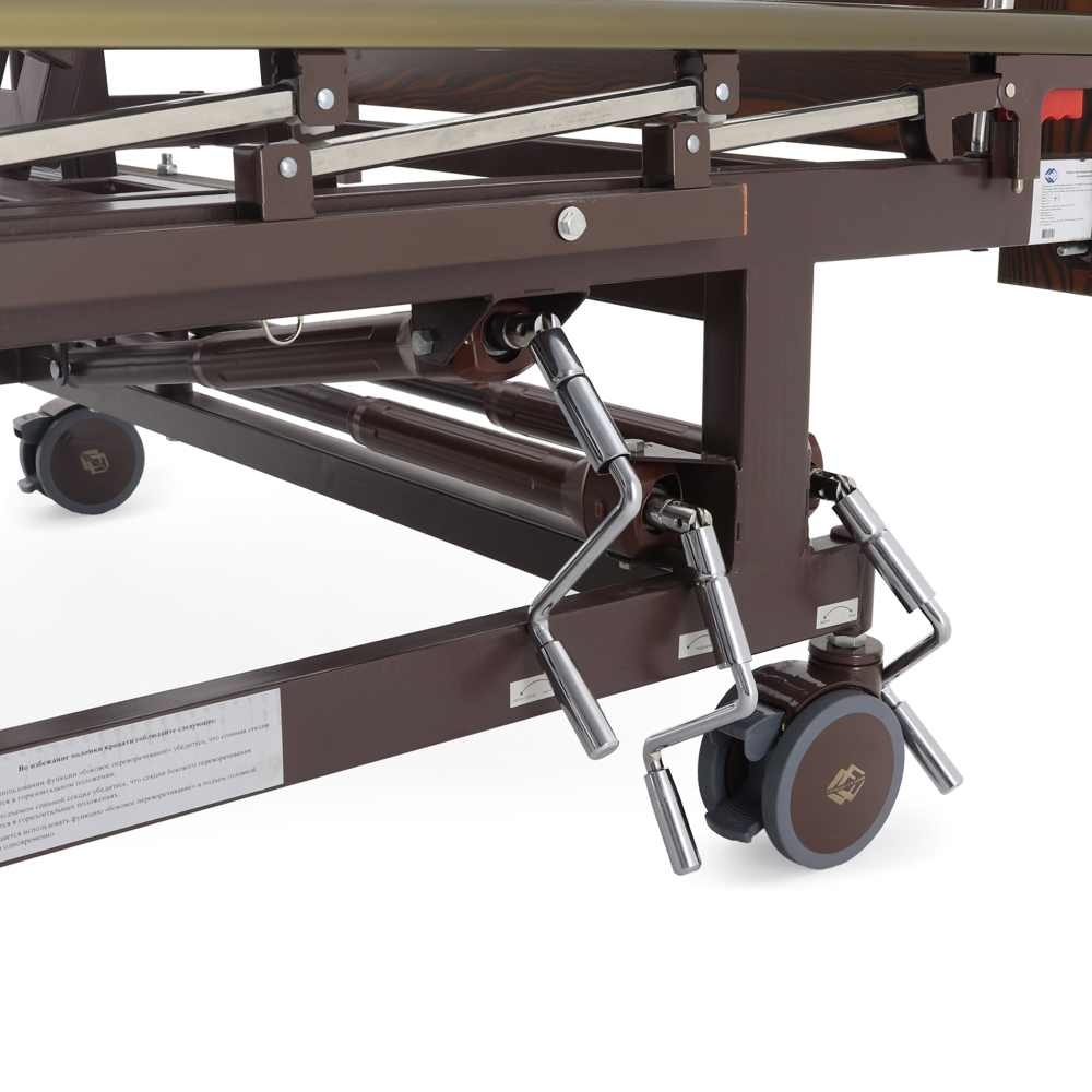 Кровать механическая Med-Mos E-45А (ЛДСП венге) ширина ложемента 120 см