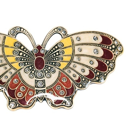 Заколка для волос Clara Bijoux Бабочка G29051-51 BR/G