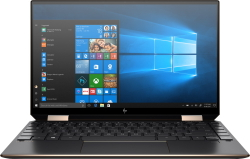 Ноутбук HP Spectre x360 13-aw2022ur 13.3";(1920x1080) Cенсорный/ i7-1165G7(2.8ГГц)/ 16Гб/ 512Gb SSD/ Iris Xe Graphics/ нет DVD/ Win10 / Черный 2X1X3EA