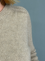 Пряжа Mongolia Cashmere 26/2 (100% кашемир) 1300 м/100 гр, бежевый меланж (органик)