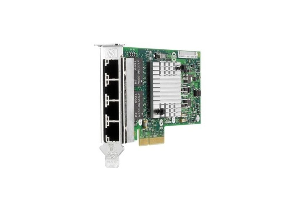 Сетевой адаптер HPE 647594-B21 HP Ethernet 1-GB QP 331T Adapter