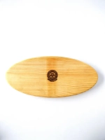 Поднос деревянный овальный