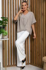 Блуза Свобода мысли (капучино) Б13363-7М LT Collection