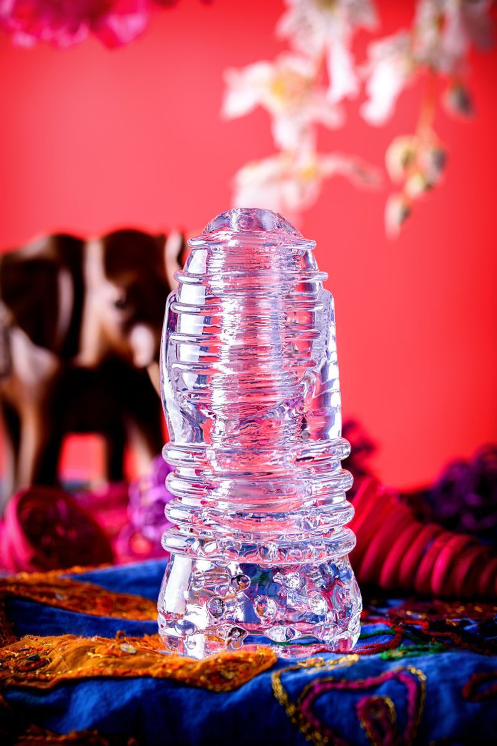 Прозрачный мастурбатор Lingam Savitri