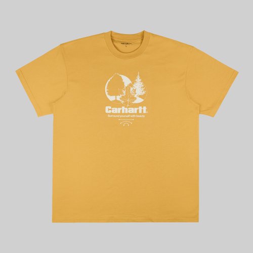 Футболка мужская Carhartt WIP Surround артикул:I033183_sunray - купить в магазине Дайс