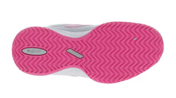 Детские теннисные кроссовки Lotto Mirage 300 All Round Junior - vapor gray/vivid fuchia/cool gray