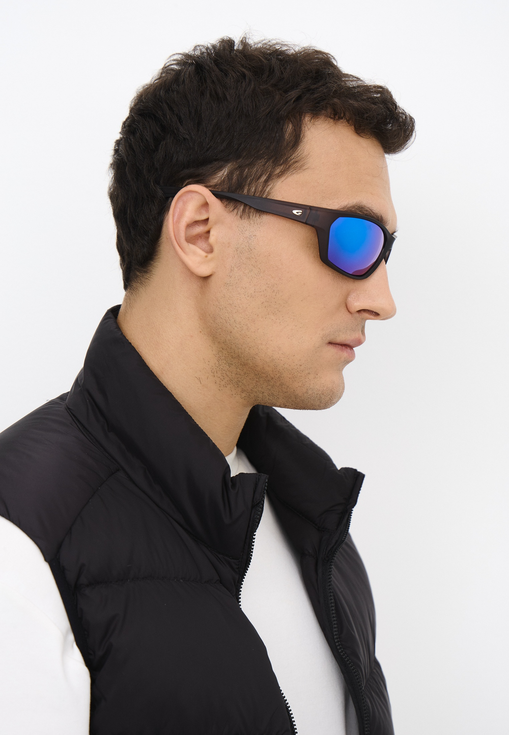 Спортивные очки GOG Chindook / Matt Cristal Grey-Black / Polarized White-Blue Lens