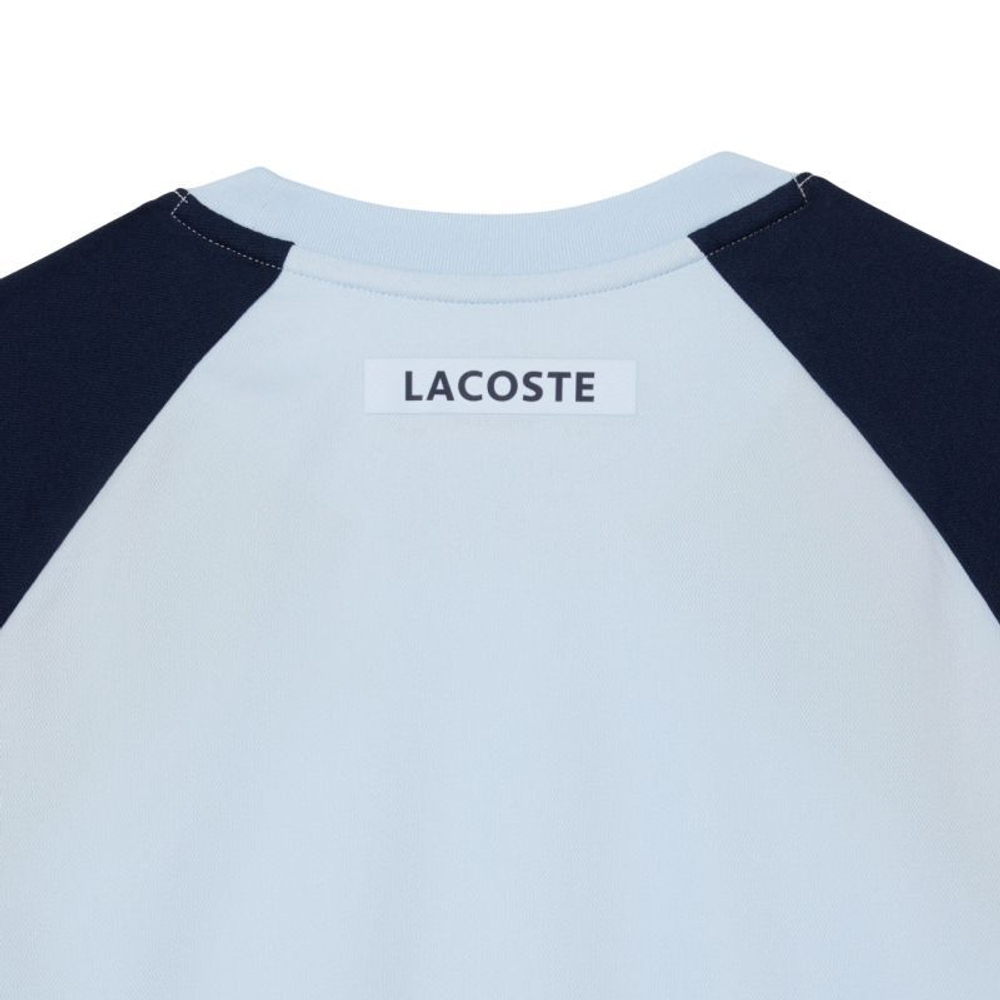 Теннисная футболка Lacoste Ultra Dry Colour-Block Tennis