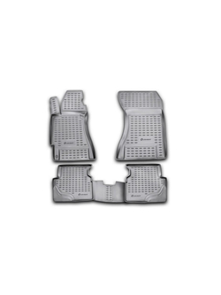 Коврики в салон для SUBARU Forester 2002-2008, 4 шт. (полиуретан) NLC.46.01.210