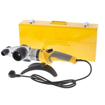 Аппарат для сварки пласт. труб DWP-2000, Х-PRO, 2000Вт, 300 град.,компл насадок, 20 - 63 мм Denzel 94209