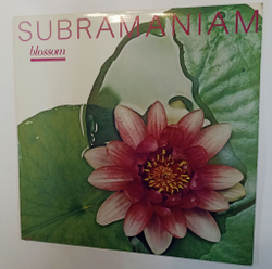 Винтажная виниловая пластинка LP Subramaniam Blossom (USA 1981)