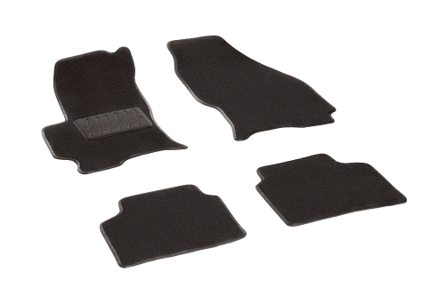 Ворсовые коврики LUX для Ford Mondeo III 2001-2006 Seintex.83146