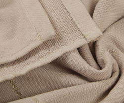 Элитная простыня для укрывания Simple мокко от Luxberry фактура