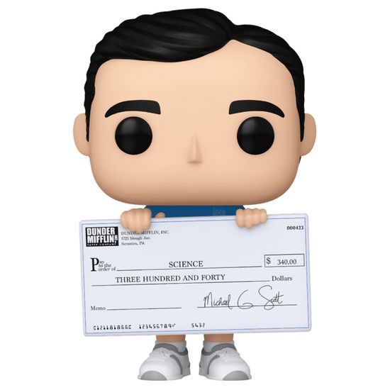 Фигурка Funko POP! TV The Office Michael with Check (1395) 65760 / Фигурка Фанко ПОП! по мотивам сериала "Офис", Майкл Скотт