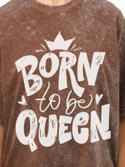 Подарочная футболка Королевы рождаются в ноябре