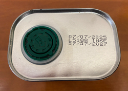 Оливковое масло BASSO  Extra Virgin  3 литра в жестяной банке-канистре Италия