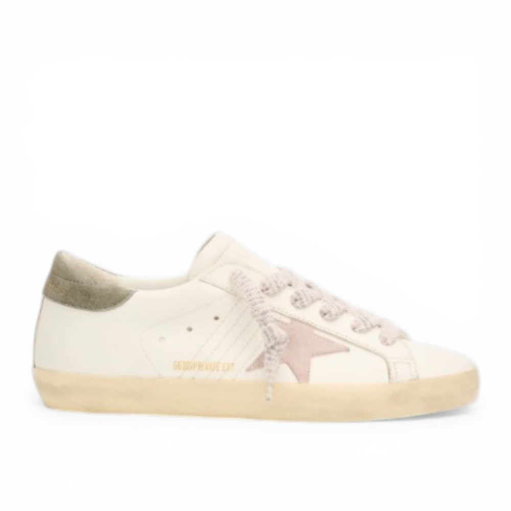 Кеды Женские Golden Goose Super Star Penstar Leather Low-Top Sneakers