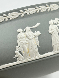 Ваза для фруктов Wedgwood в редком сером цвете