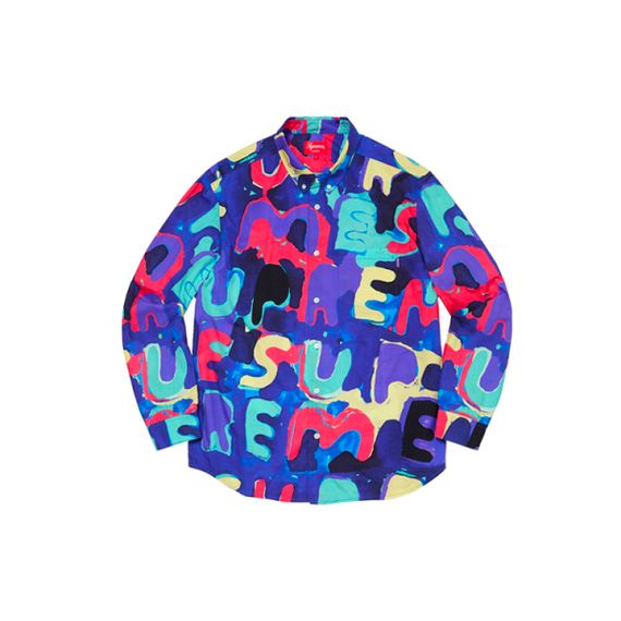 Supreme SS20 Week 10 Painted Logo Shirt Logo