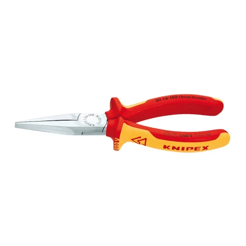 Длинногубцы хромированные 160 мм Knipex 30 16 160 SB