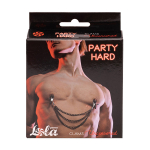 Зажимы на соски с тройной цепочкой Lola Games Party Hard Uncensored 1139-01lola