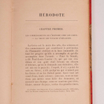 Антикварное издание трудов Геродота (HERODOTE)