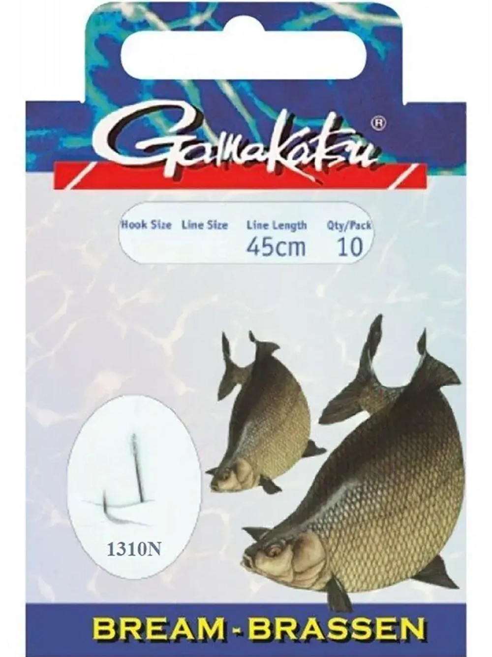 Крючок с поводком для рыбалки Gamakatsu BKS-1310N