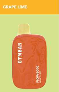 Купить Одноразовый Pod GTM Bar Flow - Grape Lime (6000 затяжек)