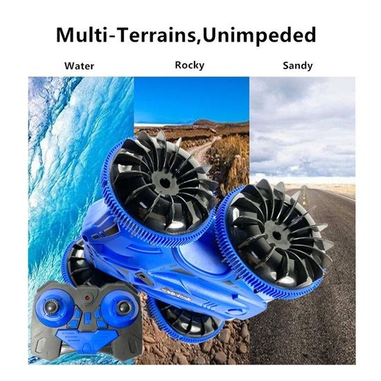 Радиоуправляемая машинка перевертыш Амфибия 4WD