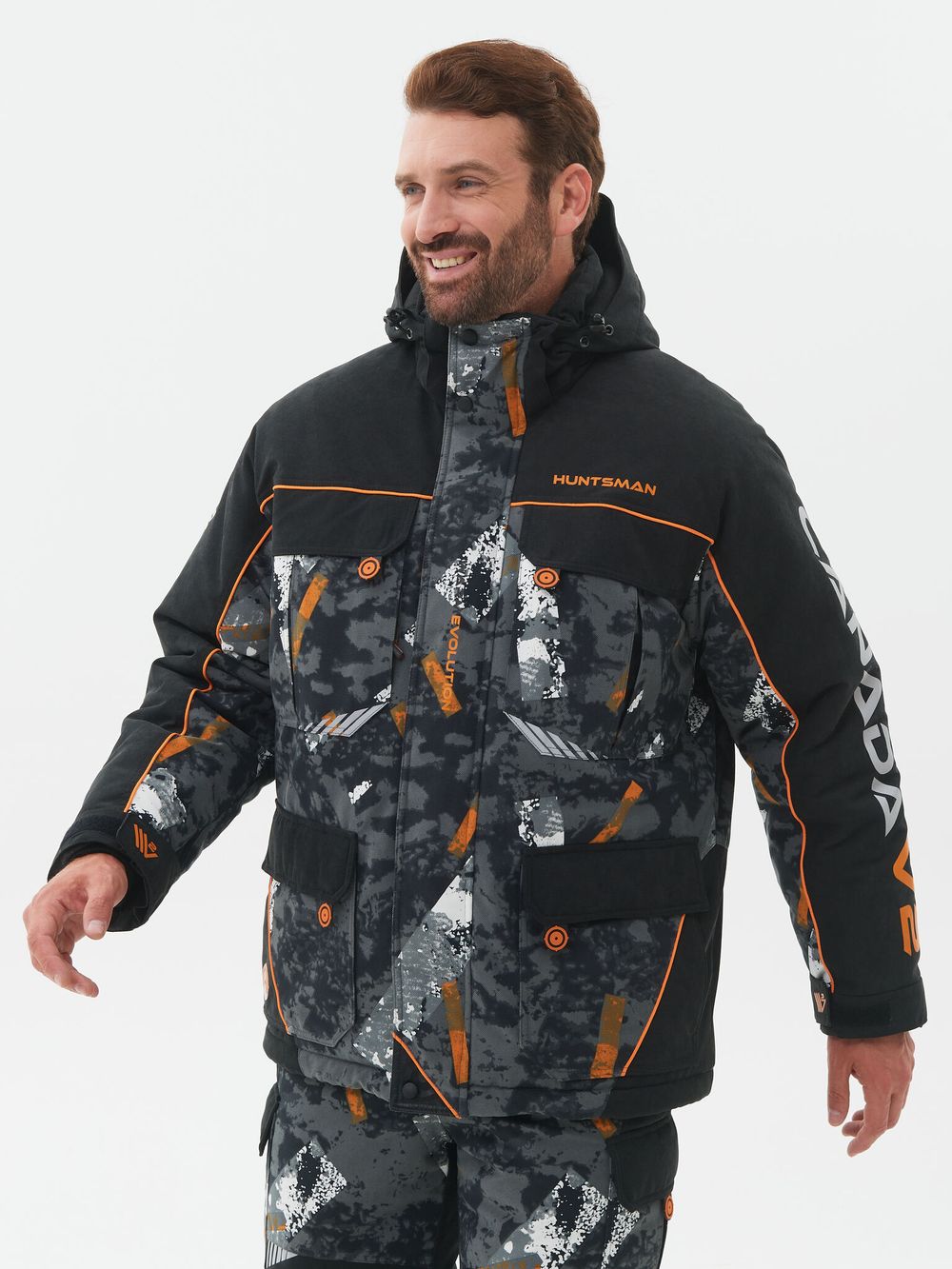 Костюм зимний Канада V-2 ткань Исландия цвет КМФ192/Черный