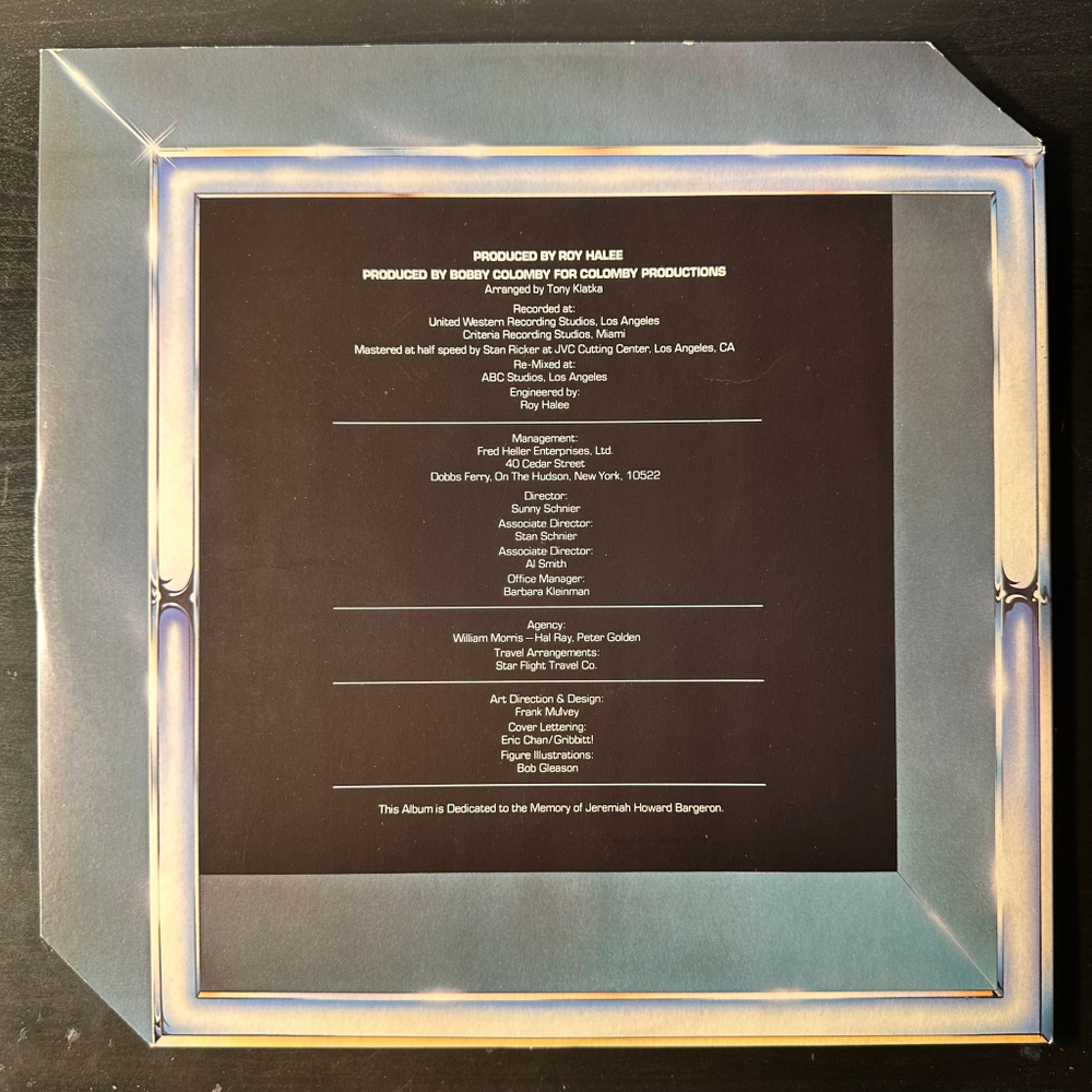 Blood, Sweat And Tears Featuring David Clayton-Thomas ‎– Brand New Day (Англия 1977г.)