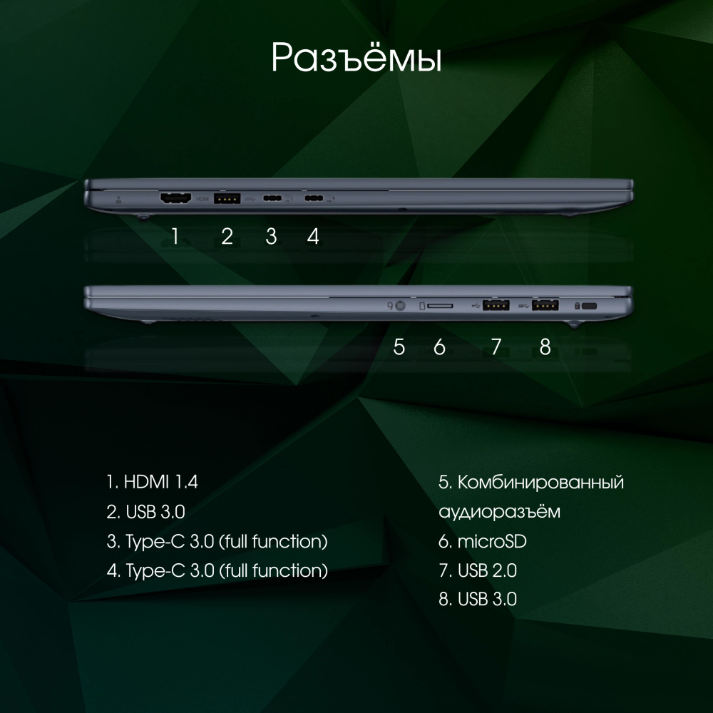 Ноутбук  Digma Pro Pactos 16 ", Ryzen 5, 16 Гб RAM, 512 Гб SSD, Radeon Graphics, Темно-серый