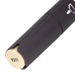 Маркер для скетчинга двусторонний 1 мм - 6 мм BRAUBERG ART CLASSIC, СВЕТЛЫЙ ЖЕЛТО-СЕРЫЙ (Y211), 151854