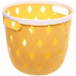 Корзина для хранения «Эрида» желтая 24,5х21,5см