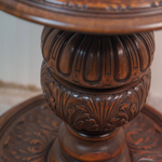 Антикварный торшер со столиком