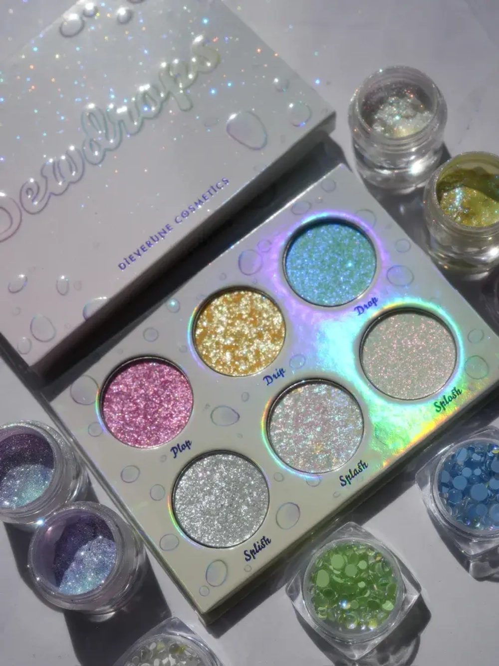 Dieverune Cosmetics Dewdrops palette