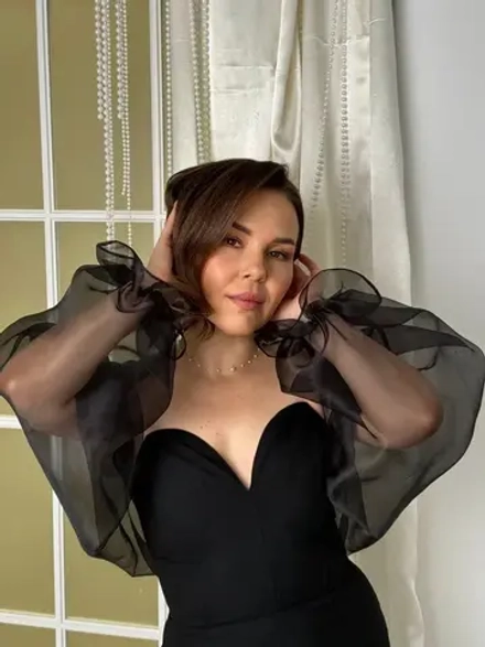 Болеро из органзы