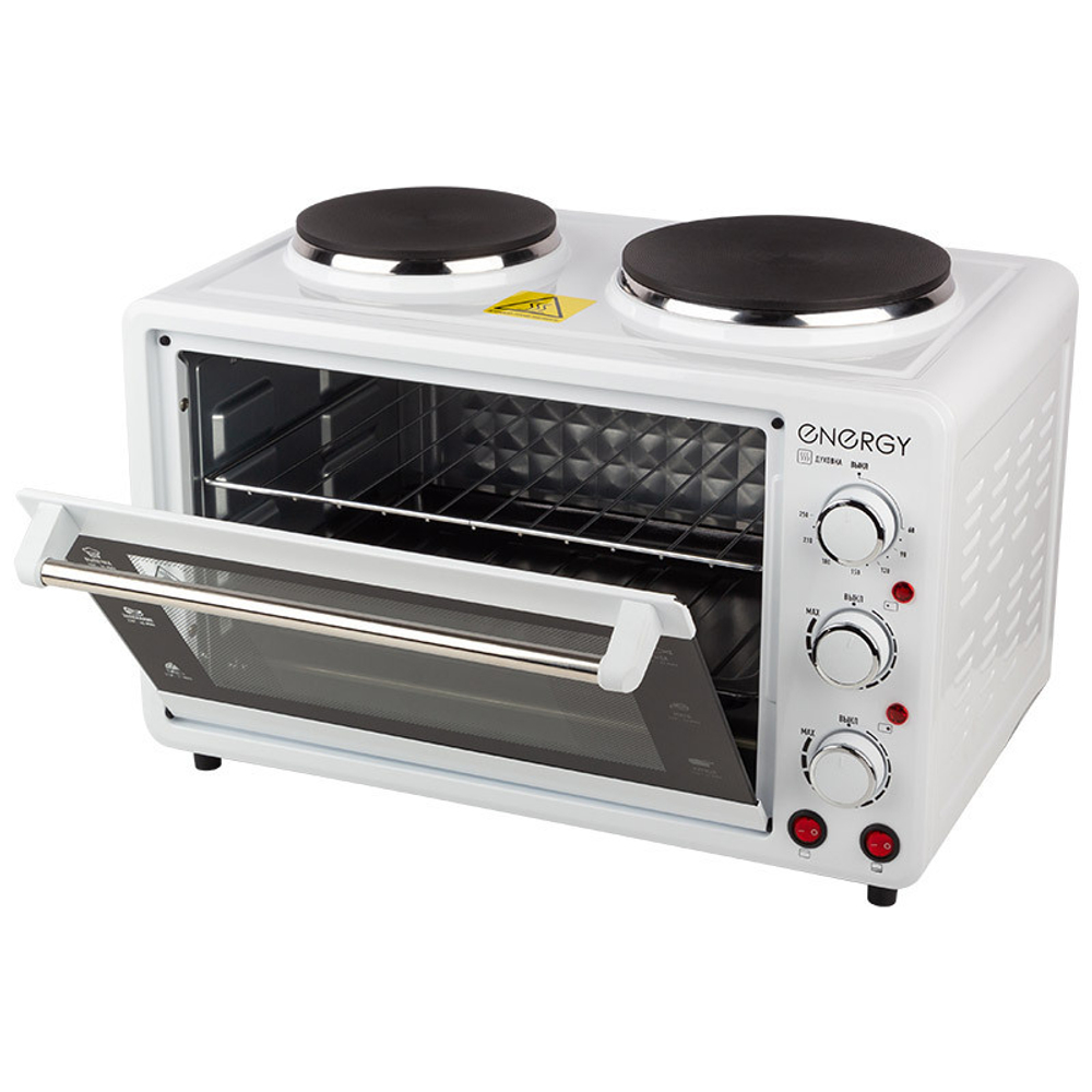 Духовка электрическая ENERGY GН-26A-W, 1400Вт, 26л, белая