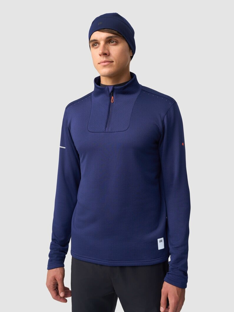 Зимняя шапка GRI Темп 5.0 тёмно-синяя