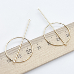 Коннектор, цвет золото, размер 48*25 мм, цена за 1 шт