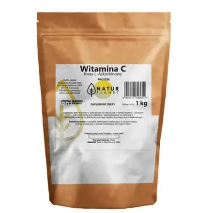 NaturPlanet L-аскорбиновая кислота - порошок, 1 кг