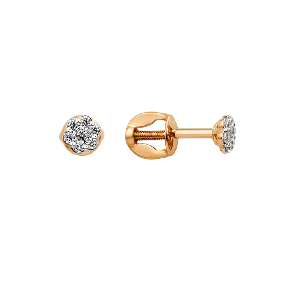 Серьги из золота 585 пробы